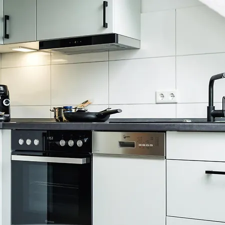 Apartment Modern - Citynah - Hbf - Helios - Messe Düsseldorf Krefeld